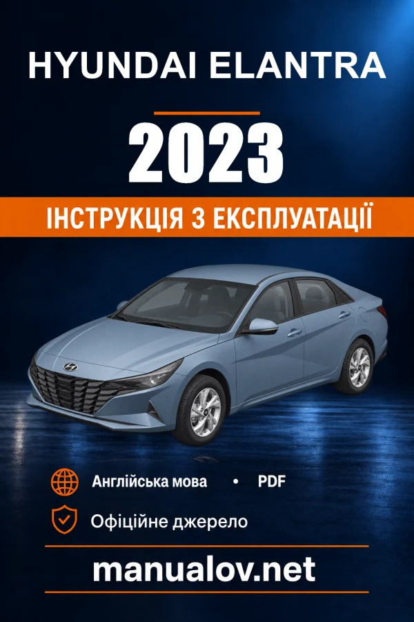 Instrukcja obsługi Hyundai Elantra — 2023