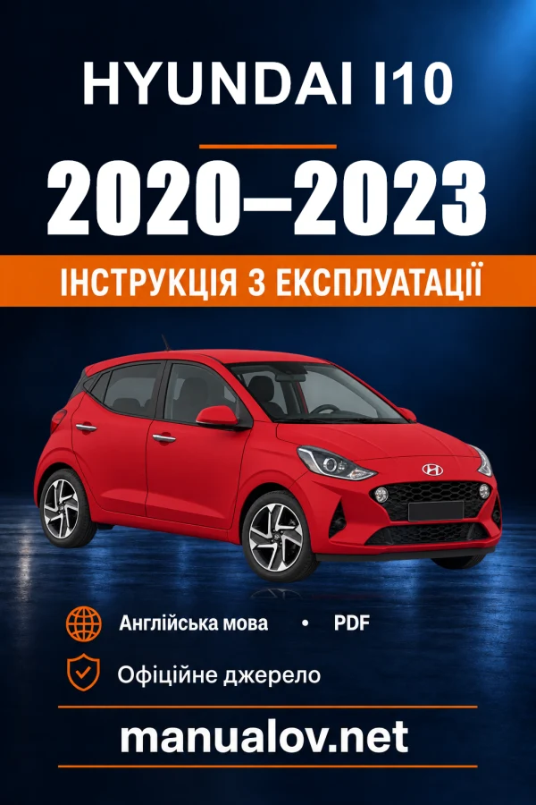 Instrukcja obsługi Hyundai i10 — 2020–2023