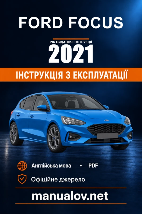 Instrukcja obsługi Ford Focus — rok wydania 2021