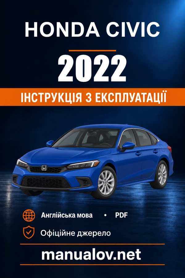 Instrukcja obsługi Honda Civic — 2022