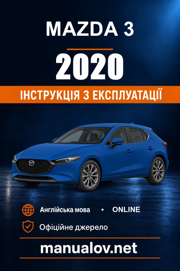 Instrukcja obsługi Mazda 3 — 2020