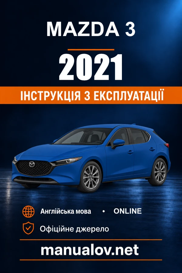 Instrukcja obsługi Mazda 3 — 2021