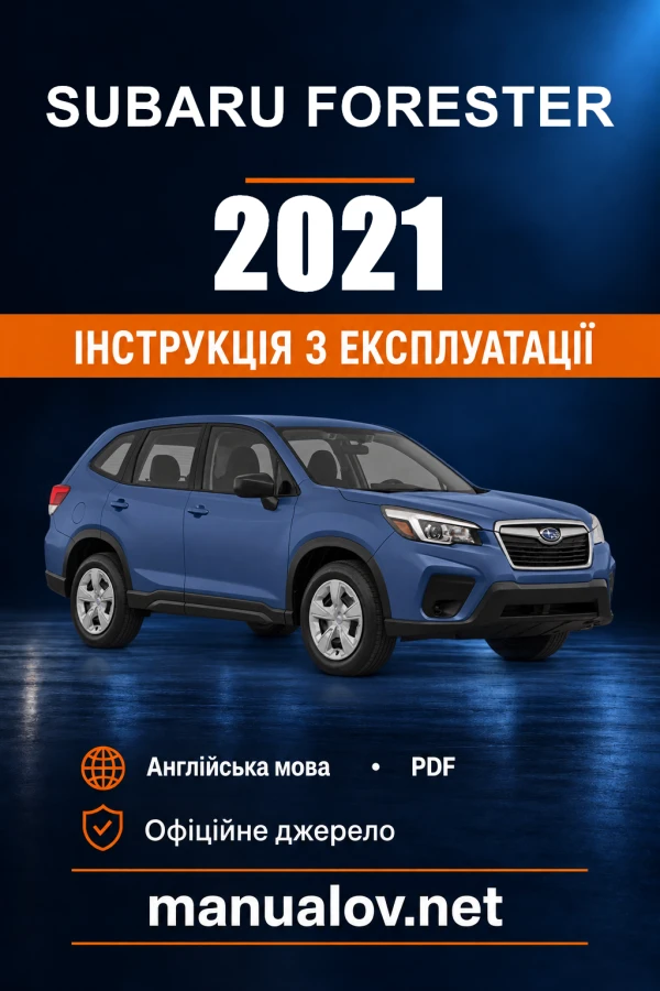Instrukcja obsługi Subaru Forester — 2021