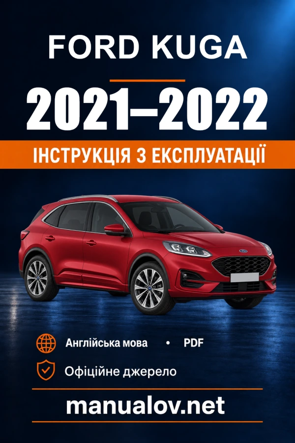 Instrukcja obsługi Ford Kuga — 2021–2022