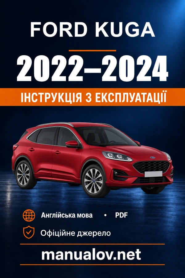 Instrukcja obsługi Ford Kuga — 2022–2024