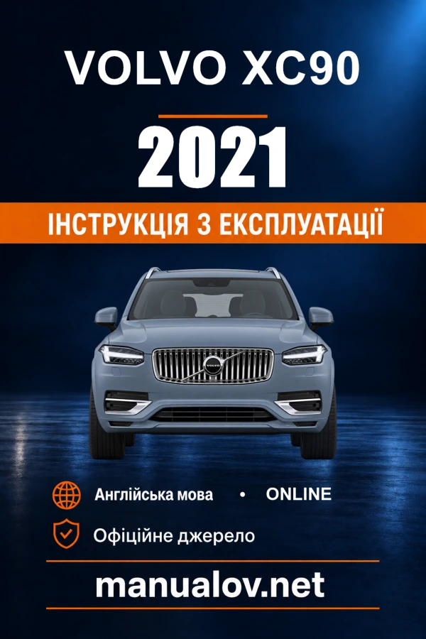 Instrukcja obsługi Volvo XC90 — 2021