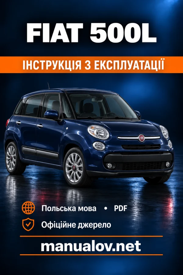 Instrukcja obsługi Fiat 500L — wydanie 04/2015
