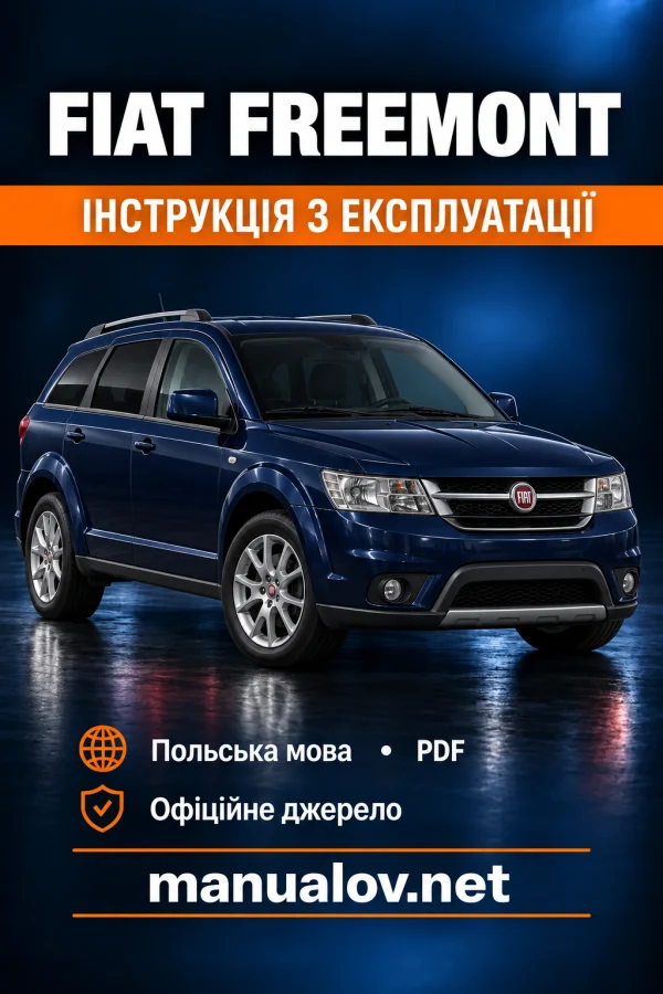 Instrukcja obsługi Fiat Freemont — wydanie 09/2013