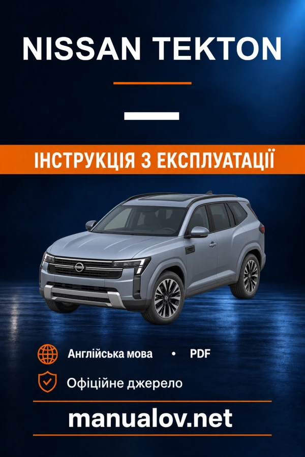 Instrukcja obsługi Nissan Tekton