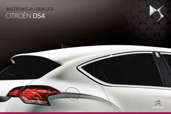 Instrukcja obsługi Citroen DS4 — wydanie 01.09.2013–30.11.2014