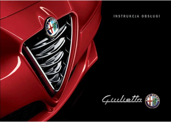 Instrukcja obsługi Alfa Romeo Giulietta — wydanie 09/2013