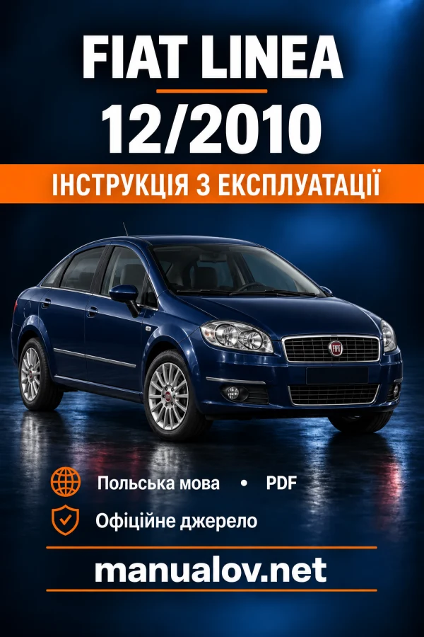 Instrukcja obsługi Fiat Linea — wydanie 12/2010