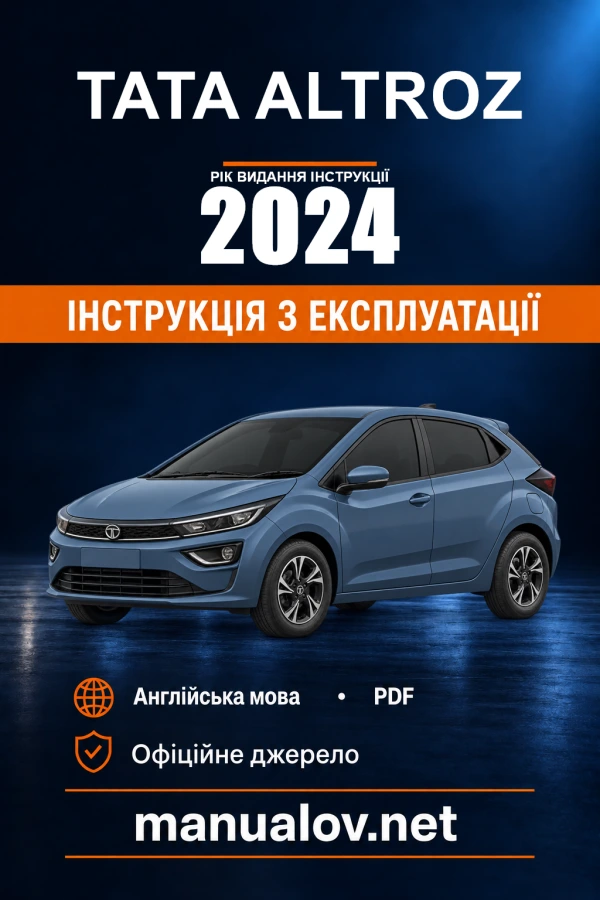 Instrukcja obsługi Tata Altroz — rok wydania 2024