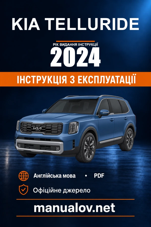 Instrukcja obsługi KIA Telluride — rok wydania 2024