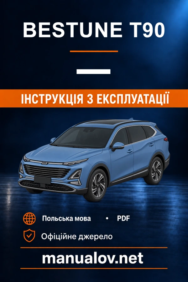 Instrukcja obsługi Bestune T90