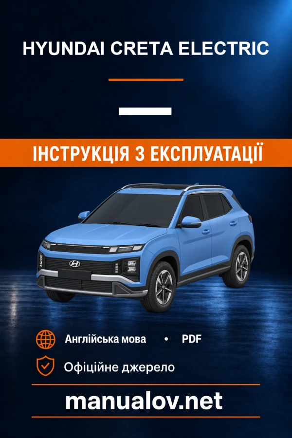 Instrukcja obsługi Hyundai Creta Electric