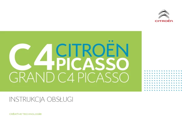 Instrukcja obsługi Citroen C4 Picasso — wydanie 27.10.2016–01.05.2018