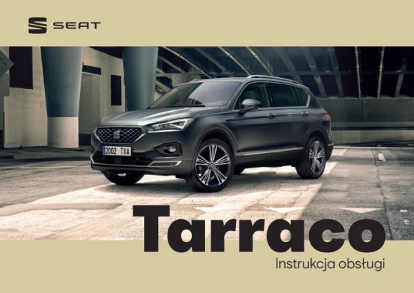 Instrukcja obsługi Seat Tarraco — wydanie 11.2020