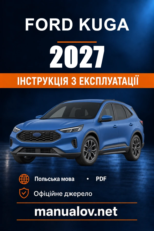Instrukcja obsługi Ford Kuga — 2027