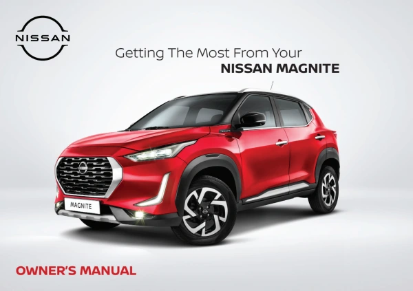 Instrukcja obsługi Nissan Magnite — rok aktualizacji PDF 2021
