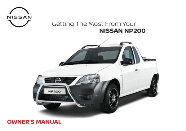 Instrukcja obsługi Nissan NP200