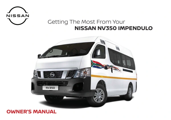 Instrukcja obsługi Nissan NV350