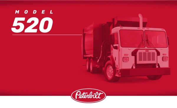 Instrukcja obsługi Peterbilt 520 — rok wydania 2026