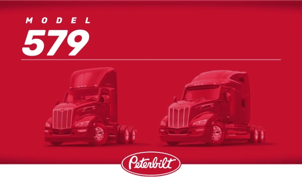 Instrukcja obsługi Peterbilt 579 — rok wydania 2024
