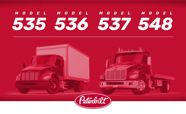 Instrukcja obsługi Peterbilt Medium Duty 535 / 536 / 537 / 548 — rok wydania 2026