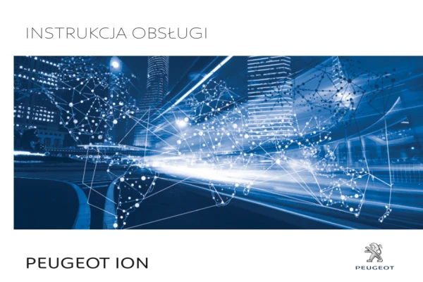 Instrukcja obsługi Peugeot iOn — wydanie 28.10.2016–31.07.2017