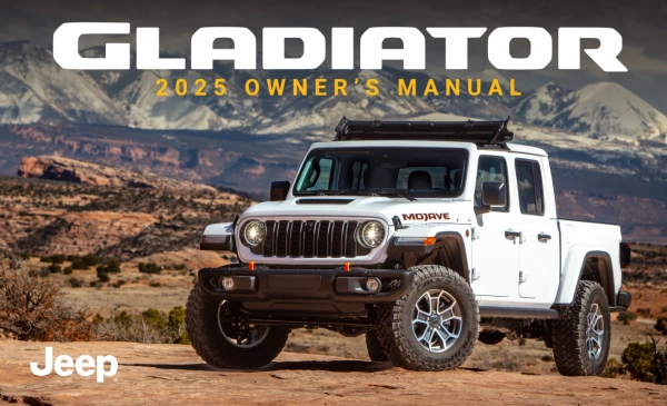 Instrukcja obsługi Jeep Gladiator — 2025