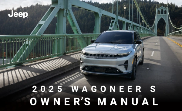 Instrukcja obsługi Jeep Wagoneer S — 2025