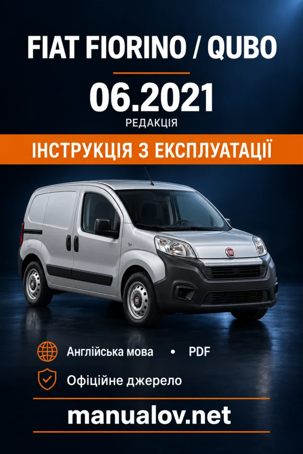 Instrukcja obsługi Fiat Fiorino — wydanie 06.2021