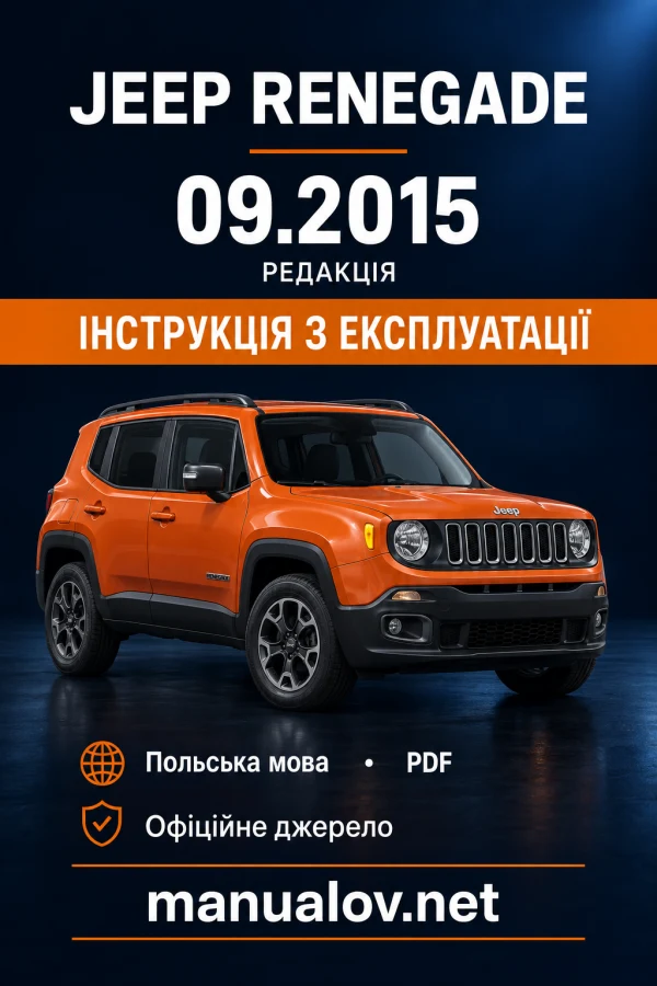 Instrukcja obsługi Jeep Renegade — wydanie 09.2015