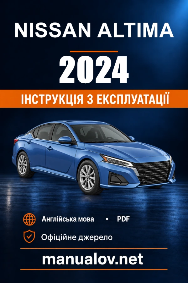 Instrukcja obsługi Nissan Altima — 2024