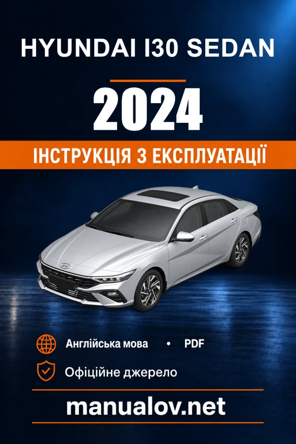 Instrukcja obsługi Hyundai i30 Sedan — 2024