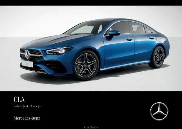 Instrukcja obsługi Mercedes-Benz CLA-Class C118 Coupé — wydanie 04.2025