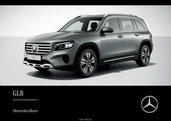 Instrukcja obsługi Mercedes-Benz GLB-Class X247 SUV — wydanie 04.2025