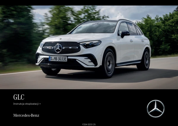 Instrukcja obsługi Mercedes-Benz GLC-Class X254 SUV — wydanie 06.2026