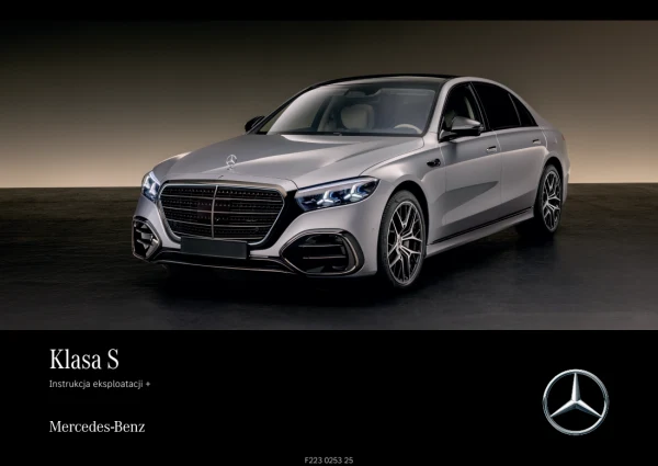 Instrukcja obsługi Mercedes-Benz S-Class W223 limuzyna — wydanie 02.2026
