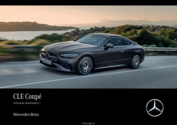 Instrukcja obsługi Mercedes-Benz CLE C236 Coupé — wydanie 06.2026