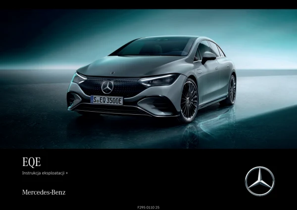 Instrukcja obsługi Mercedes-Benz EQE V295 elektryczna limuzyna — wydanie 06.2026