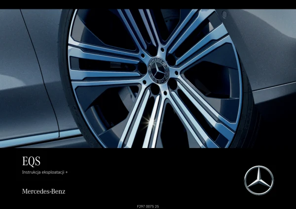 Instrukcja obsługi Mercedes-Benz EQS V297 elektryczna limuzyna — wydanie 06.2026