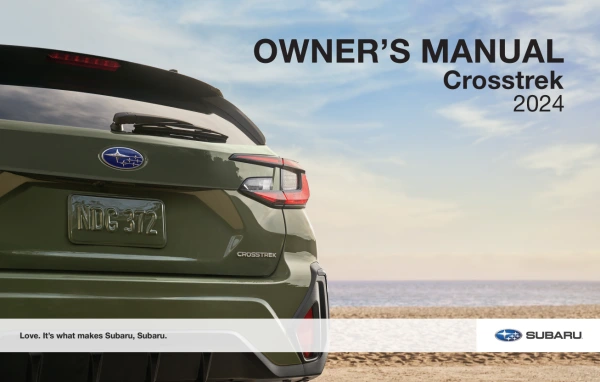 Instrukcja obsługi Subaru Crosstrek — 2024