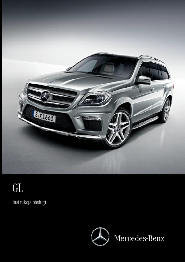 Instrukcja obsługi Mercedes-Benz GL-Class X166 SUV — wydanie 02.2015