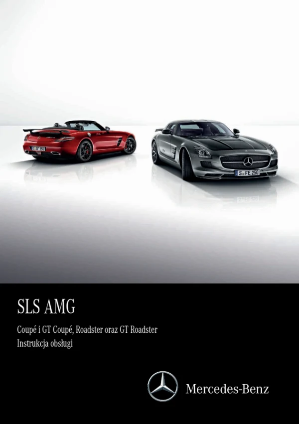 Instrukcja obsługi Mercedes-Benz SLS AMG — wydanie ÄJ2013-1b