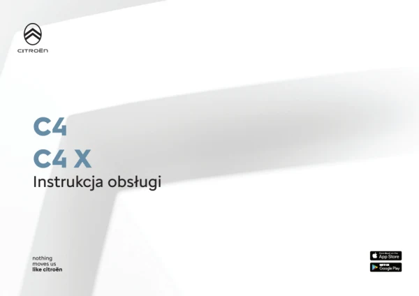 Instrukcja obsługi Citroën C4 III / C4 X — wydanie 12.2025