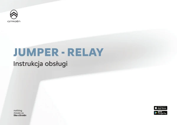 Instrukcja obsługi Citroën Jumper / Relay — wydanie 12.2025