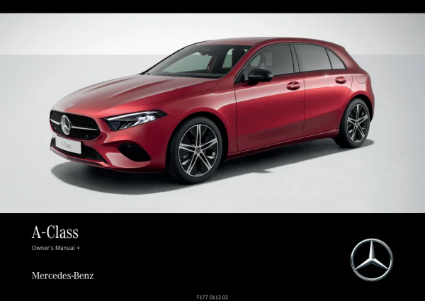 Instrukcja obsługi Mercedes-Benz A-Class W177 — wydanie 09.2026