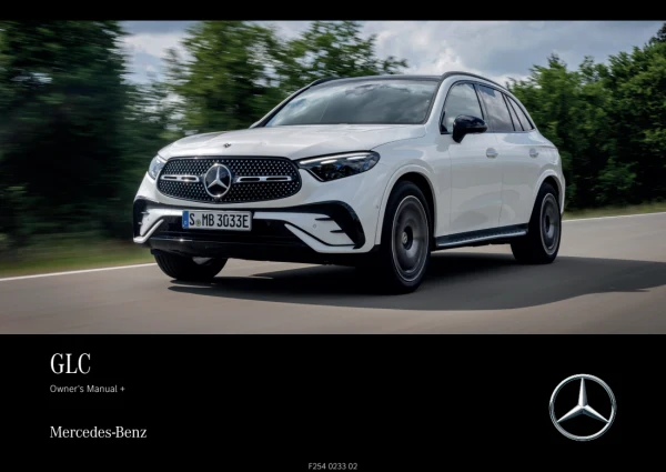 Instrukcja obsługi Mercedes-Benz GLC X254 — wydanie 06.2026